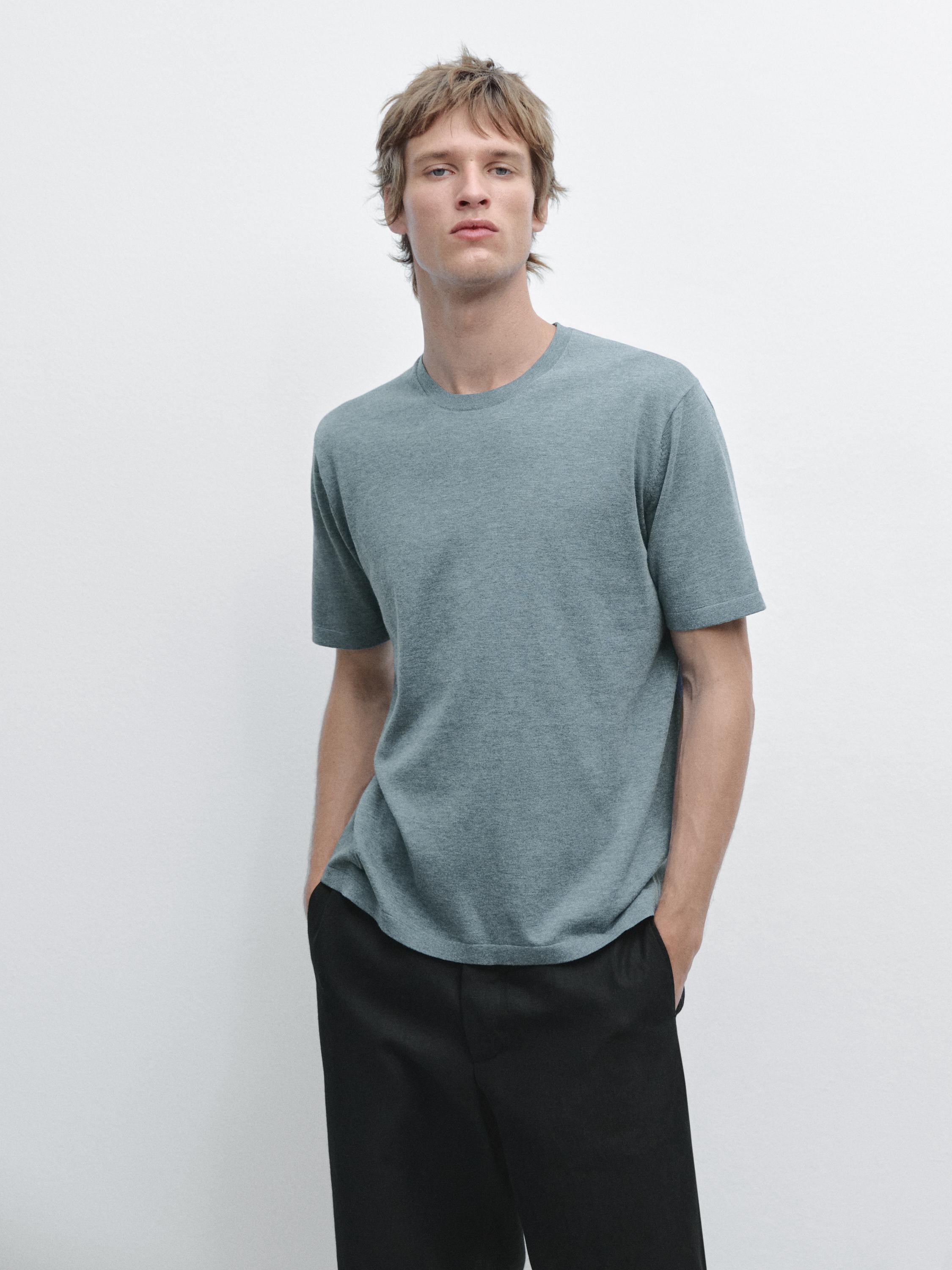 T-shirt en maille de coton